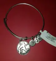 NEW ALEX AND ANI RUSSIAN SILVER AQUARIUS BRACELET