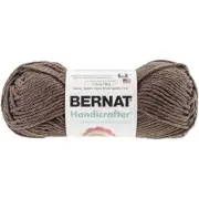 6 Pack Bernat Handicrafter Cotton Yarn Solids-Warm Brown 162101-1130