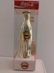 Vintage Coca-Cola Bottle NBA 199 Gold Rockets Rare (500 made)