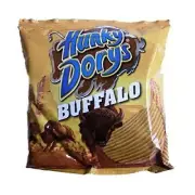 Hunky Dorys Buffalo Crisps 45g pack of 50