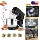 High-Capacity Stand Mixer: 9.5 Qt, 660W Power, Tilt-Head Design in Black