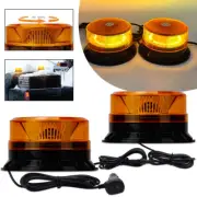 5x Magnetic 36 LED Amber Flashing Rotating Beacon Strobe Alarm Warning Light