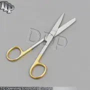 O.R GRADE OPERATING SCISSORS SHARP BLUNT 6.5" STRAIGHT W/ TUNGSTEN CARBIDE INS