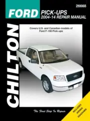 2004-2014 F150 Ford F-150 Pickup Chilton's Total Car Care Service Manual 1251