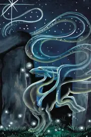 Ancestral Knowledge by Carla Morrow 12x18 inch Blue Spirit Dragon Poster
