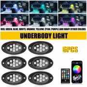 AUXITO RGB LED Under Car Underglow Underbody System Neon Light Kit Waterproof