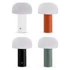 LED Mushroom Table Lamp Desk Lamp USB Rechargeable Touch Lamp