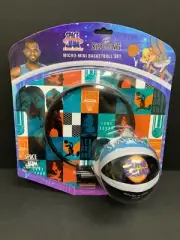 SPALDING SPACE JAM Jump board MINI BACKBOARD HOOP & BALL LeBron Bugs Daffy