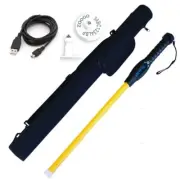 HEAVY DUTY CATTLE LIVESTOCK & PET PORTABLE NLIS EAR TAG MICROCHIP STICK READER