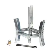 [Road Tech] Expanding Dual Axle Metal Wheel Stop Chock