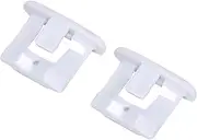 [sourcing map] 2set WD12X10304 Dishwasher Upper Rack Slide End Cap Replacement Part for Replaces WD12X344 AP4484666 PS2370502 WD30X97