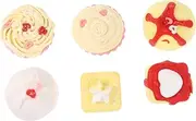 Mikinona Dorable Cake Set 6pcs Spa Bath Salt Relaxing Bath Balls for Boys and Girls Adults