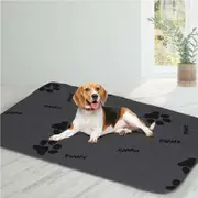 Pawz 4x Washable Dog Puppy Training Pad Pee Puppy Reusable Cushion XXL Grey