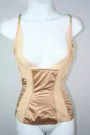 909J3 DKNY 631027 Ravishing Romance Wear Your Own Bra Control Cami LG Beige NEW