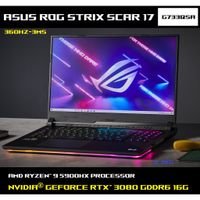 [無懼槍神] ASUS ROG Strix Scar 17 G733QSA G733 RTX3080 電競十七吋機械鍵盤