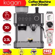 Pro Espresso Coffee Machine Barista Coffee Maker with Grinder and Milk Frother