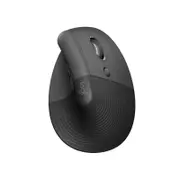 Logitech 910-006479 Lift Vertical Ergonomic Mouse - Graphite, Wireless, BT, Quiet clicks