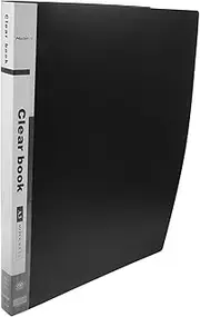 GRIRIW A3 Binder Plastic Sleeves 40 Page Document Folder Binder Organizer Book Folders Portfolio