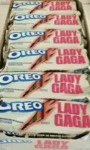 Pink Lady Gaga Chromatica Vanilla Oreos Cookies - 72 Cookies - Collectors