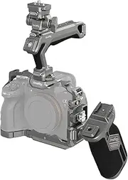 SMALLRIG Cage Kit for Sony Alpha 7R V/Alpha 7 IV/Alpha 7S III, HawkLock Quick Release Advanced Camera Cage with Top Handle, Side Handle, Monitor Mount, Cable Clamp for HDMI - 4539
