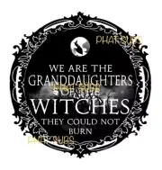 Sublimation Print Granddaughters Of The Witches Ready to Press Heat Transfer