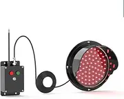 Red/Green Stop Light, AC110-240V, Traffic Light Wall Lamp, Plug and Play, Suitable for Intersections, Factories, Schools, toll Booths(100mm/4in)