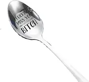 Bestie BFF Spoon Gifts for Women Girls I Fucking Miss You Bitch Spoons Gifts for Best Friend Long Distance Friendship Gifts for Women Friends Moving Going Away Gifts Spoon