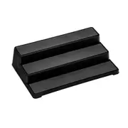 Madesmart 3-Tier Shelf Organiser Kitchen Spice Rack Rectangle 37x24cm Black