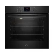 Chef 60cm Fan Forced Oven Black. CVE614DB