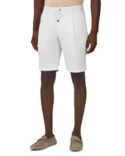 Boggi Milano Cotton Stretch Drawstring Bermuda Shorts