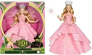 Mattel Collectible - Universal Pictures’ Wicked Deluxe Glinda Fashion Doll & Accessories, with Braided Hair & Posability