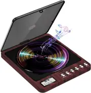 Portable CD Player with Headphones, Rechargeable Personal CD Player Built-in...
