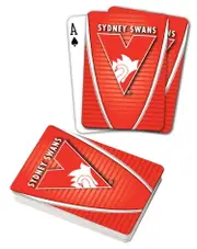 AFL Sydney Swans Aussie Rules Deck Playing Cards Poker Cards