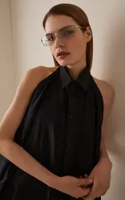 [Balenciaga] Tag 3.0 D-Frame Metal Sunglasses