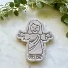 Jesus / religious Cookie Cutter & Fondant embosser for Easter Sugar Cookies