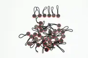2x RED (Pair) Quick Release Camera Anchors Compatible with Peak Design Straps