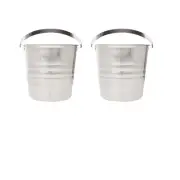 3 L Exquisite Antique Silver Ice Buckets | Booze Bar Box