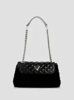 GUESS Black Lise Crossbody Bag