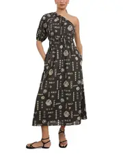 Rails Rome One Shoulder Dress