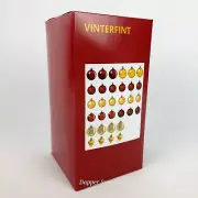 Ikea Vinterfint Red Gold Ornaments Holiday Christmas 32 Pcs