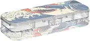 Yoogain Shark Japanese Style Plastic Pencil Box Clear Double Layer Transparent Pens Case Boxes For School With Snap And Lid