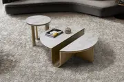 Catalina Sintered Stone Top Designer Coffee Table