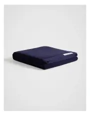 [Fine Day] Haven Bath Sheet in Navy