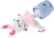 Toddmomy Singing Interactive Bunny Plush Electric with Ballet Moves Soft Stuffed Animal for Easter Present for Boys