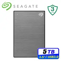 在飛比找PChome24h購物優惠-Seagate One Touch 5TB 2.5吋行動硬碟