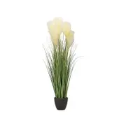 UN-REAL 90cm Cream White Pampas Grass Artificial Plant