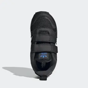 Adidas ZX 700 HD CF I [GY3299] 小童 休閒鞋 運動 經典 復古 舒適 魔鬼氈 穿搭 黑白藍