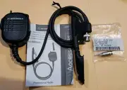NEW Motorola AAHMN9054B UHF Public Safety Speaker Mic - No Antenna NOS