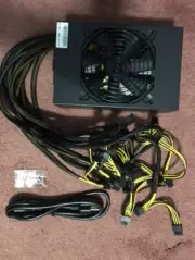 LIANLI 2Fans LL2800W Modular Power Supply For 8 GPU ATX RIG Mining Miner PSU