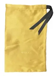 Gucci Chartreuse Green Dust Bag Carrying Pouch For Sunglasses & Small Accessory